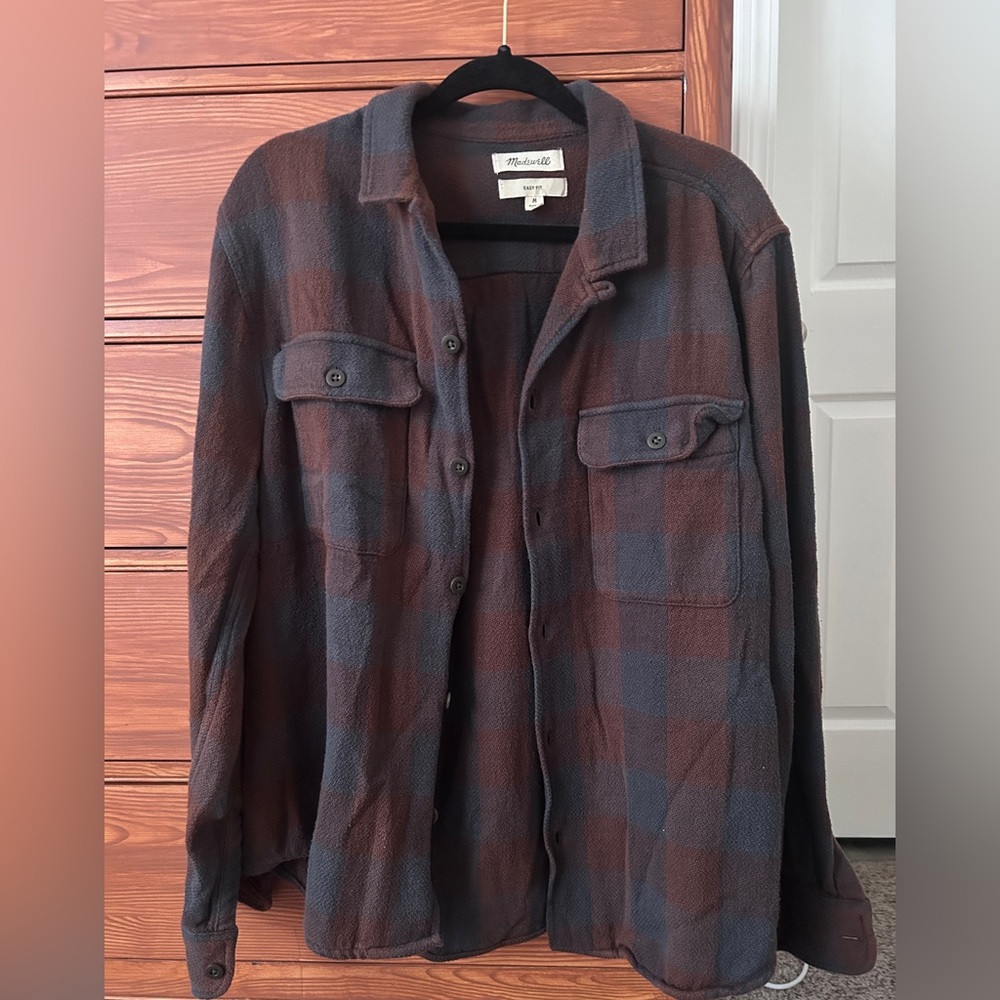 Men’s Madewell Flannel Shirt Jacket